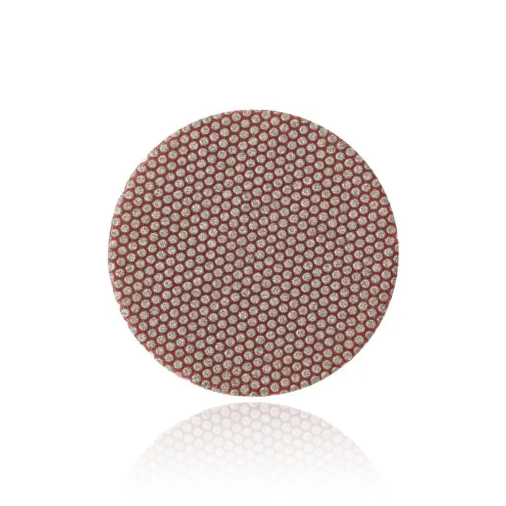 Diamond orbital sanding pads