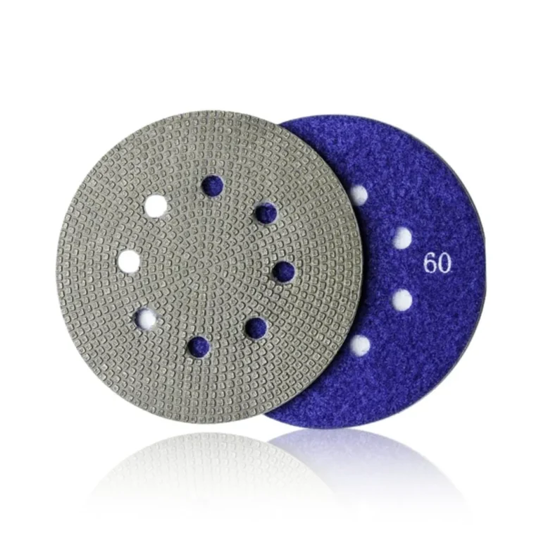 5 inches 8-Holes diamond sanding pads for pottery