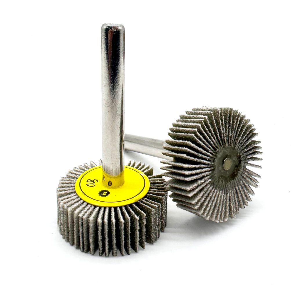 3M 1.25″ x 1″Flap Wheels in Diamond Coating 244D #80